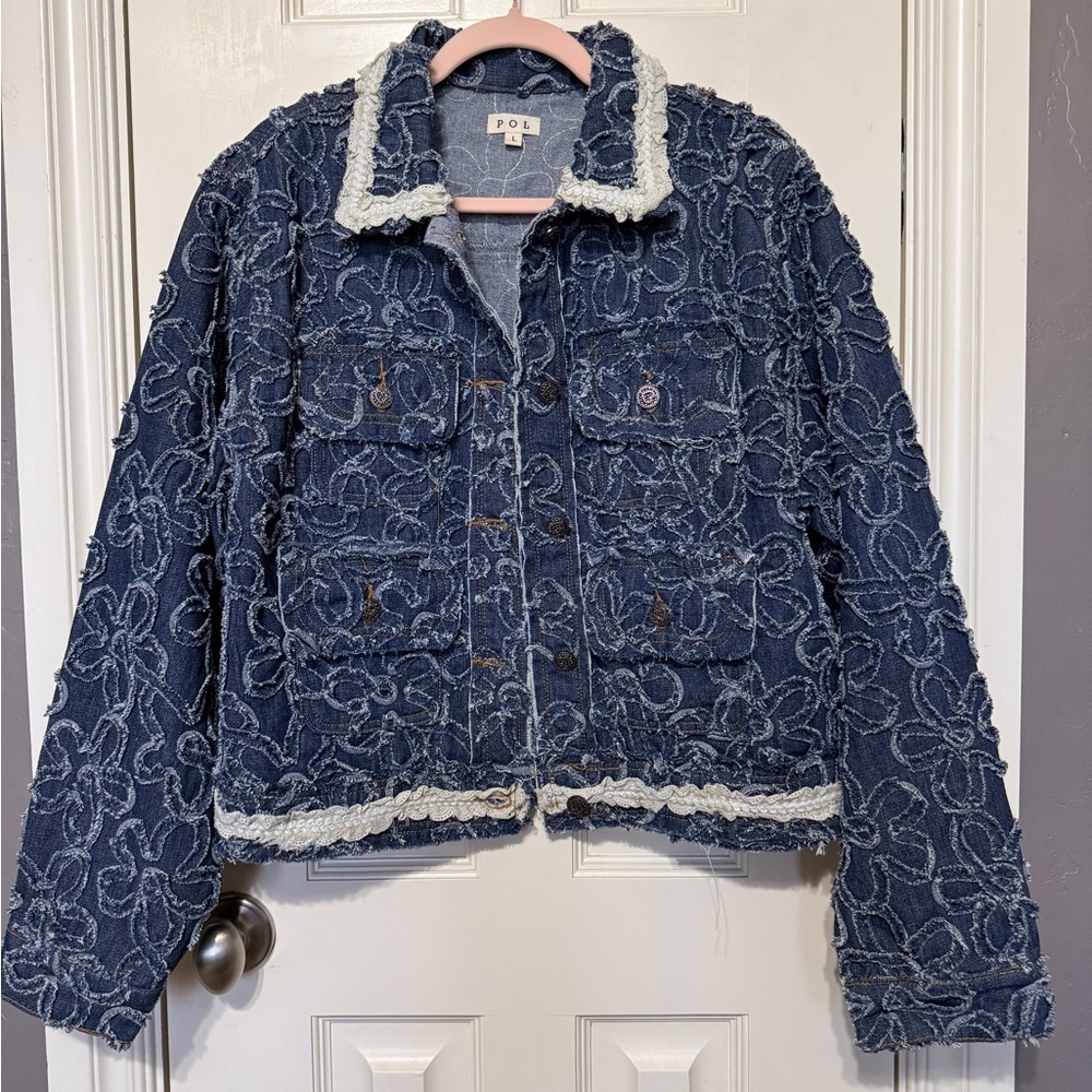 Pol New Denim Jacket From The Spring Bloom Collection